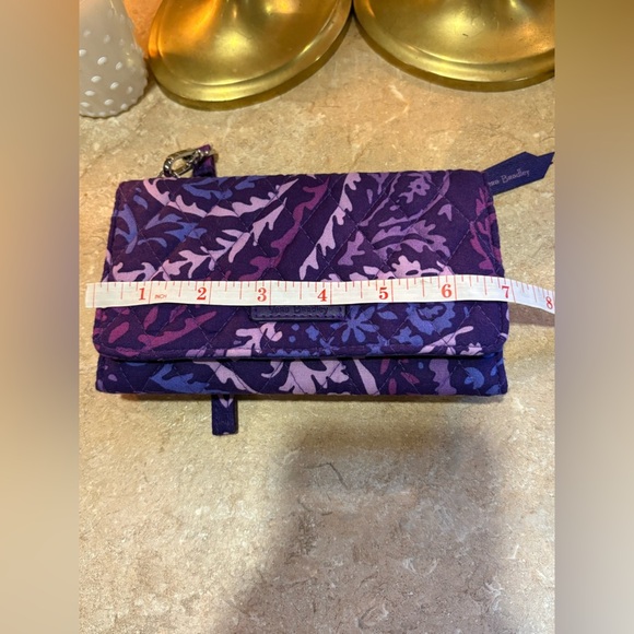 Vera Bradley RGID Protection Purple Clutch Wristlet. - Picture 11 of 15